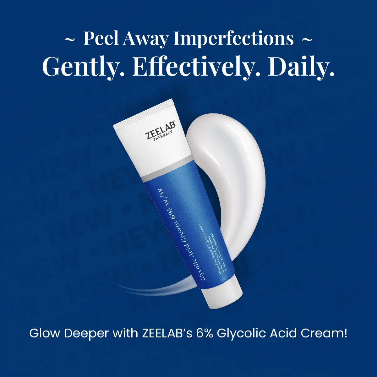 Glycolic Acid 6% Skin Cream | Reduces Dullness, Rough Texture & Uneven Tone